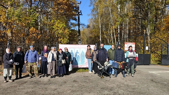 Поклонный крест преподобному священномученику Кукше Печерскому
