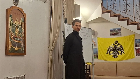 Встреча с преподавателем Московской духовной академии диаконом Ярославом Калининым