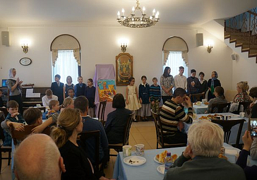 Семейная гостиная ,посвященная  дню памяти преподобного Алексия, человека Божьего.