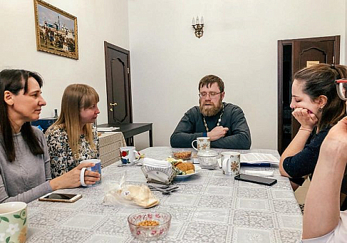 Молодежная встреча  на тему: "Прп. Иоанн Лествичник. Лествица. Борьба со страстями." Заключительная часть.