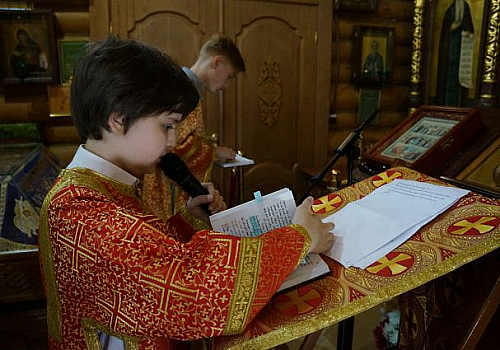 «Детская» Божественная литургия.