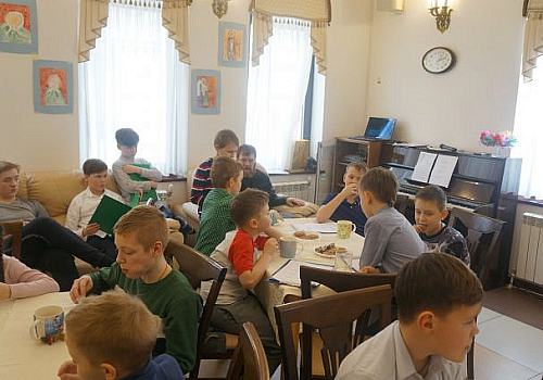 Семейная гостиная, посвященная памяти  блаженной Матроне Московской