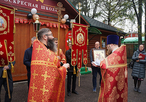 Благодарственный молебен в День Победы в Великой Отечественной войне.