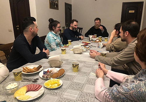 Заседание молодежного киноклуба "Душеполезные истории и притчи. Ошибки неофита. Великий пост"