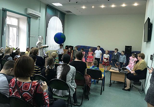 Пасхальный концерт для детей из Центра реабилитации ТЦСО Академического района