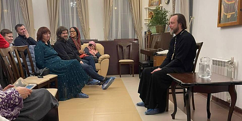 Встреча с иеромонахом Симеоном (Мазаевым), посвященная теме «Заповеди Моисея как инструкция по эксплуатации мира»