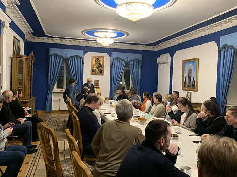 В Синодальном отделе по церковной благотворительности прошло рабочее совещание ответственных за информационное служение Юго-Западного викариатства 