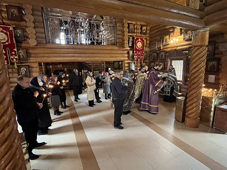 Панихида в день рождения иерея Алексия Петухова