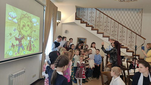 Семейные гостинные, посвященные празднику Благовещения Пресвятой Богородицы