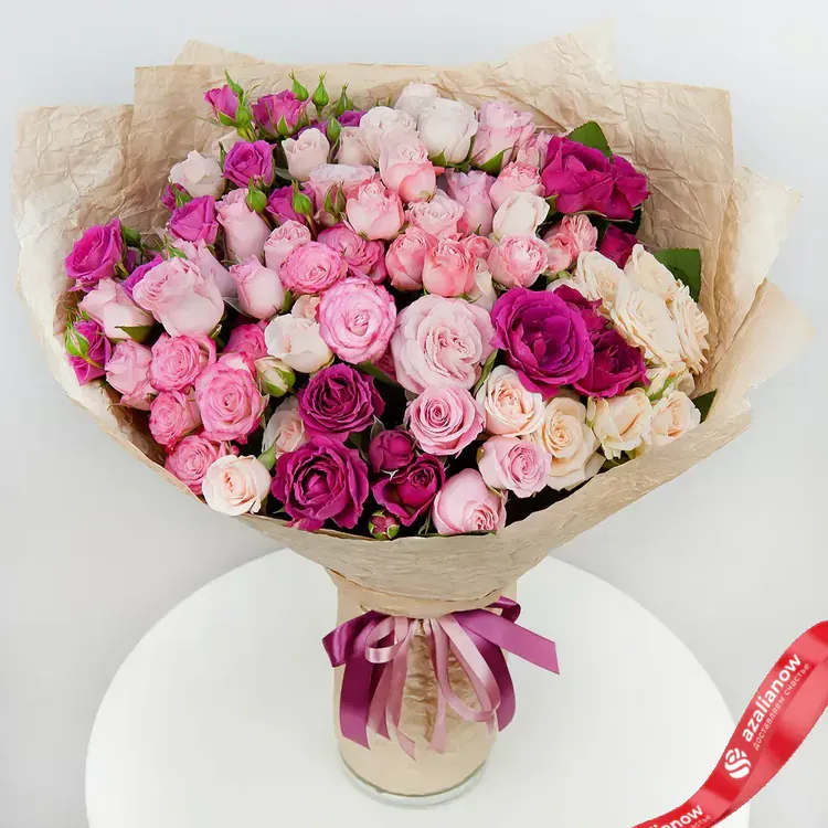 Букет кустовых роз «Из моего сердца»