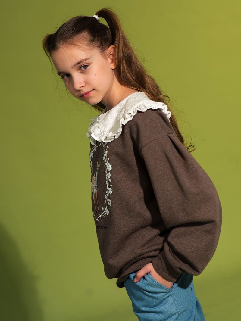 Детский свитшот Leya & Grisha