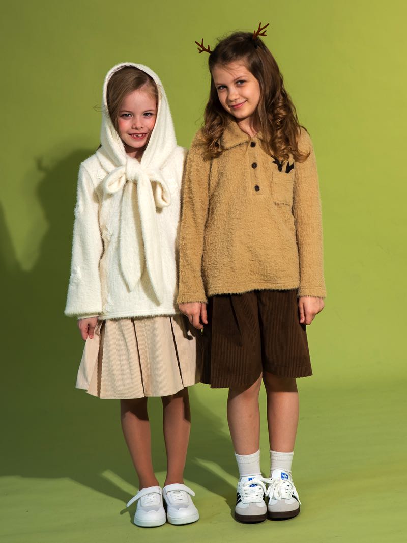 Детская шапка-капюшон с завязками-ушками