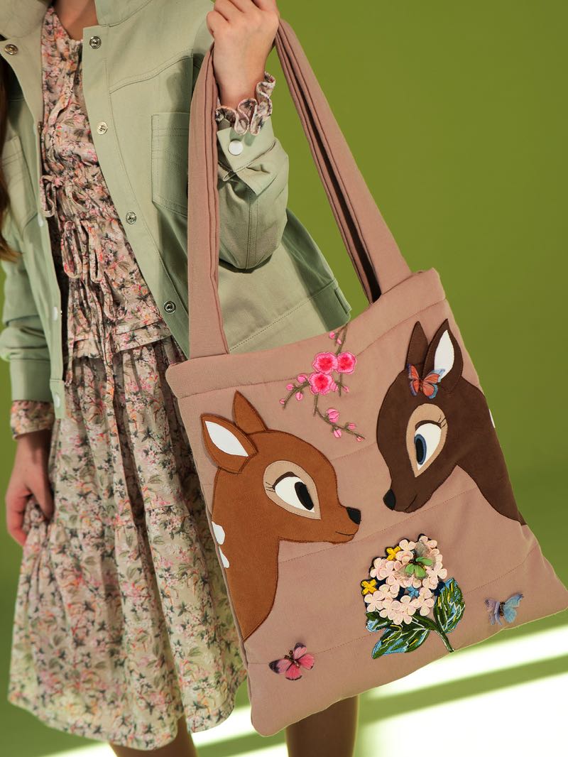 Сумка-шоппер "Бэмби и Фелина"