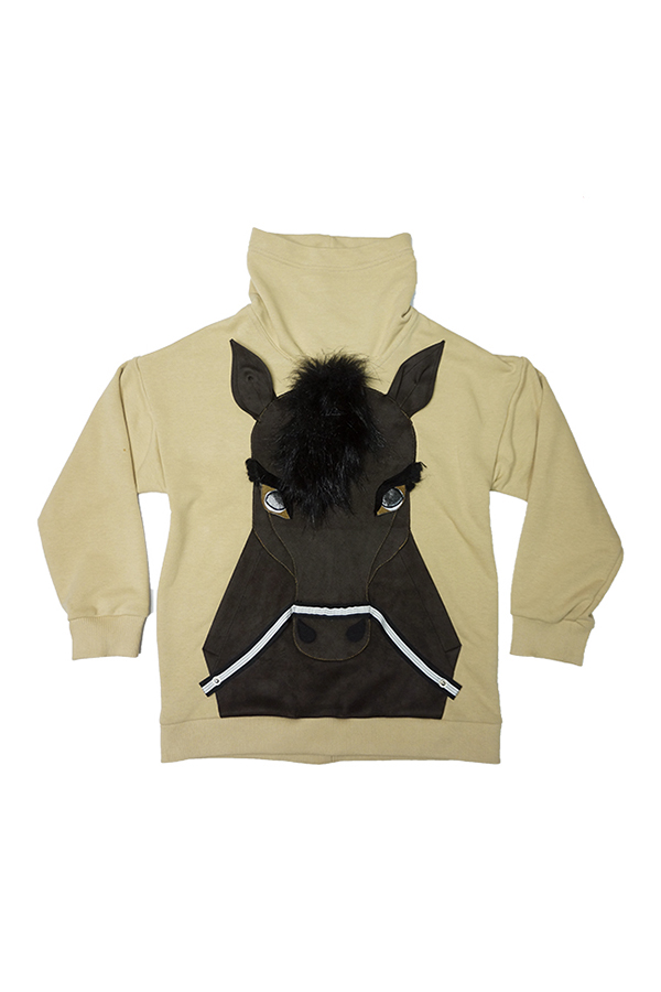 с аппликацией "Лошадка"