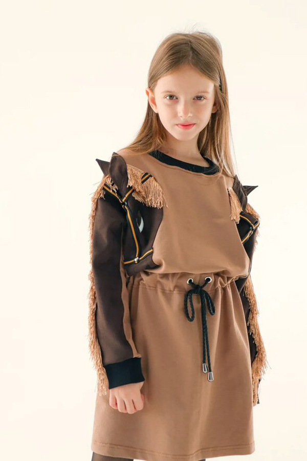 Детское платье-туника для девочки