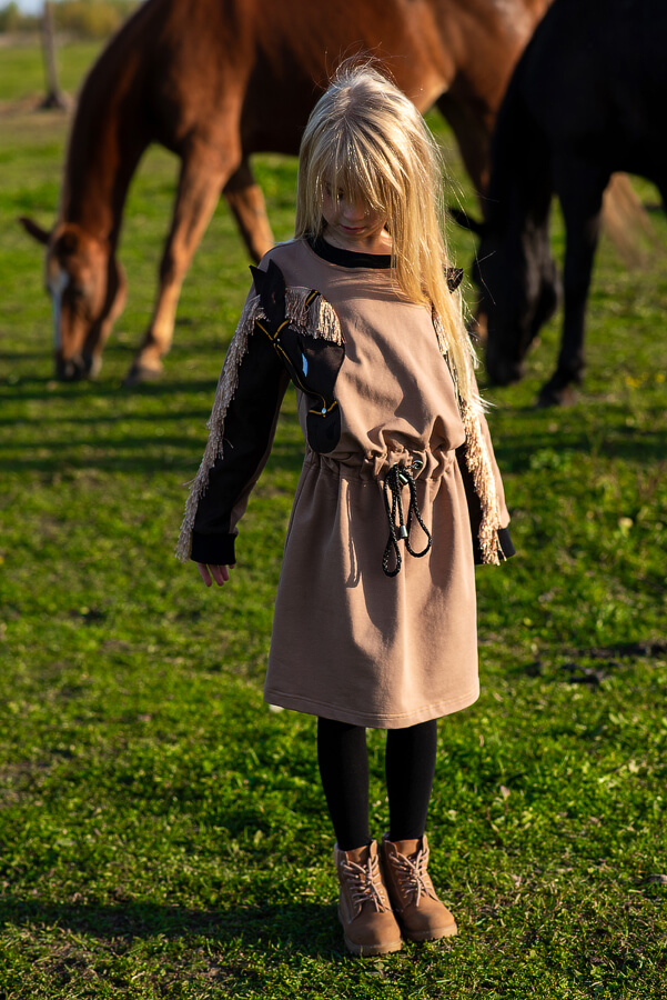 Детское платье-туника для девочки