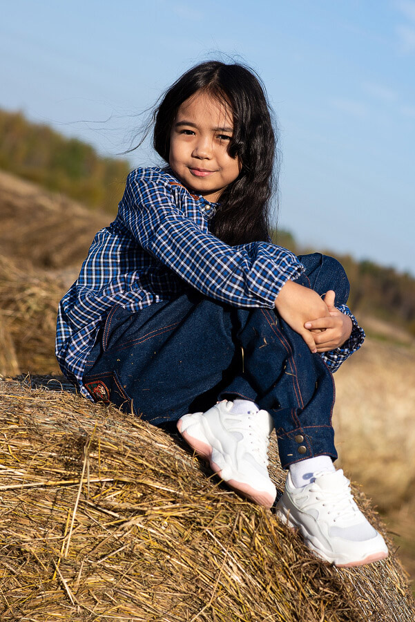 Детские джинсы для девочки