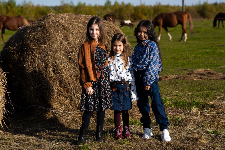 Детская джинсовая юбка для девочки