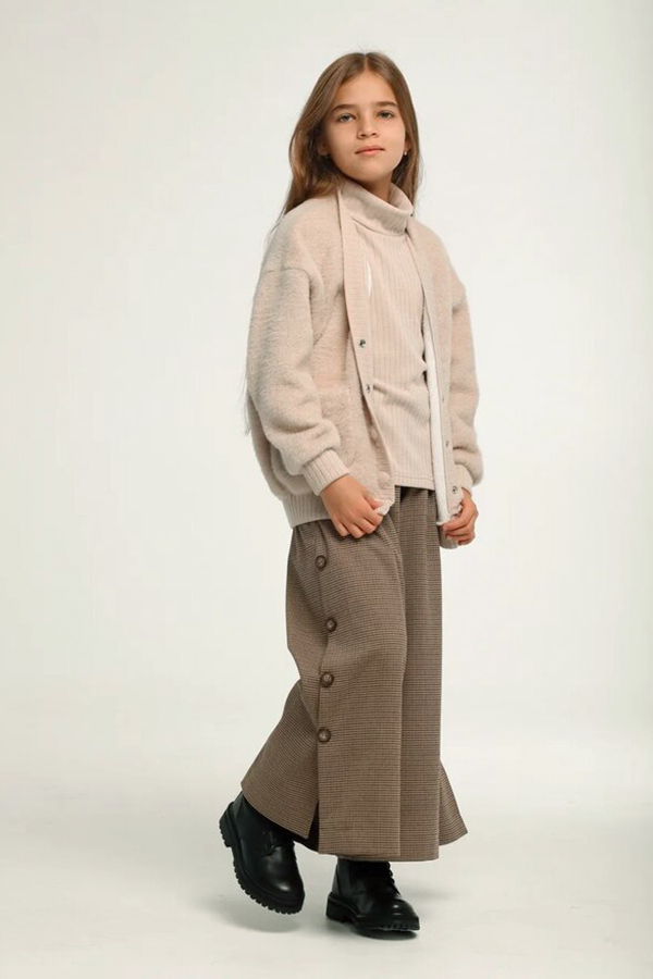 Теплые детские кюлоты для девочки