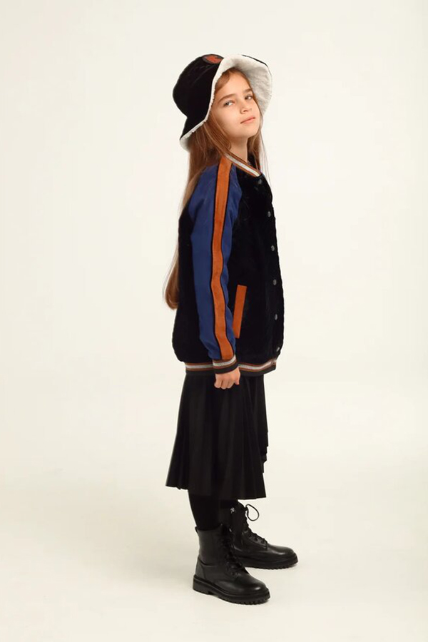 Осенняя детская панама для девочки