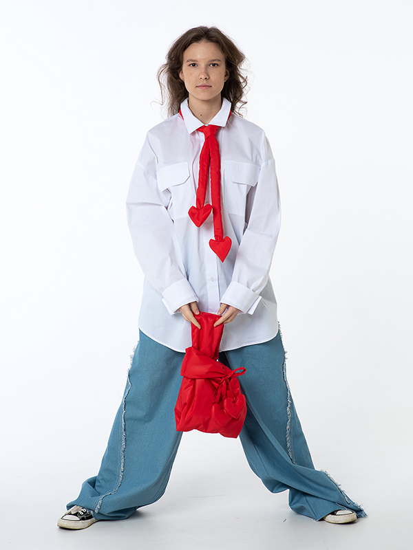 Сумочка мини-шоппер "Дела сердечные"