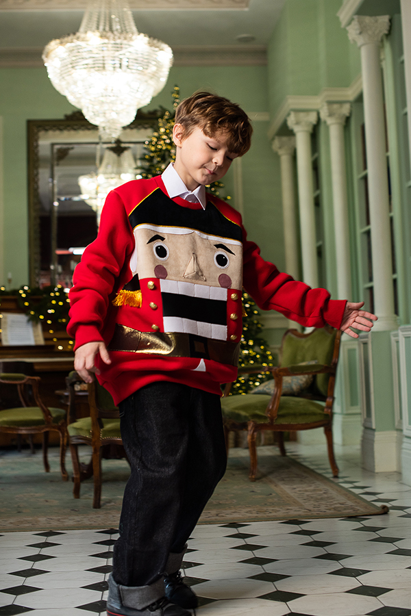 Свитшот «Щелкунчик» для детей — объёмная аппликация