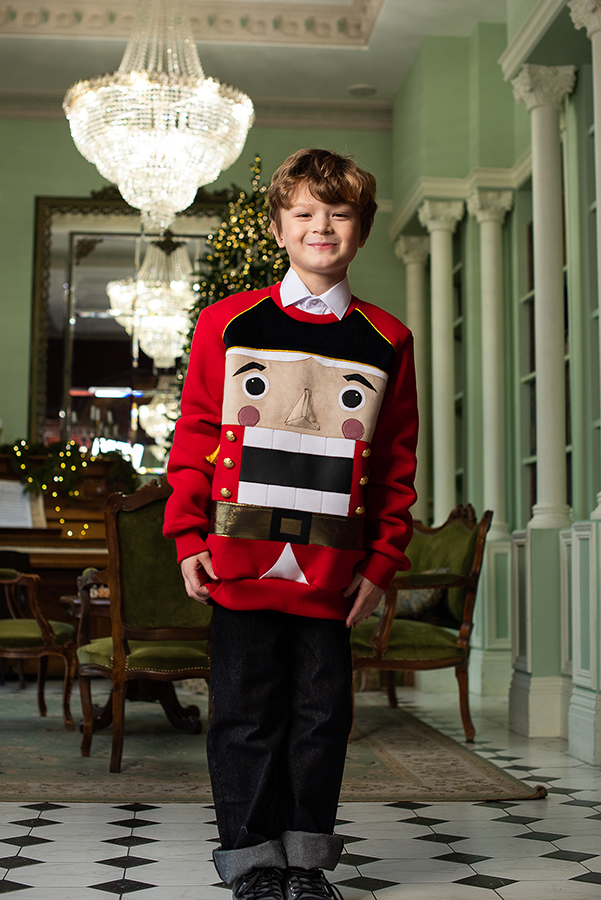 Свитшот «Щелкунчик» для детей — объёмная аппликация