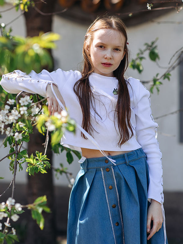 необработанным краем