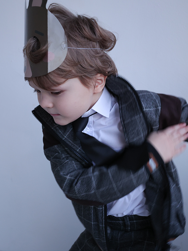 Нарядный детский костюм для мальчика - брюки + куртка-бомбер