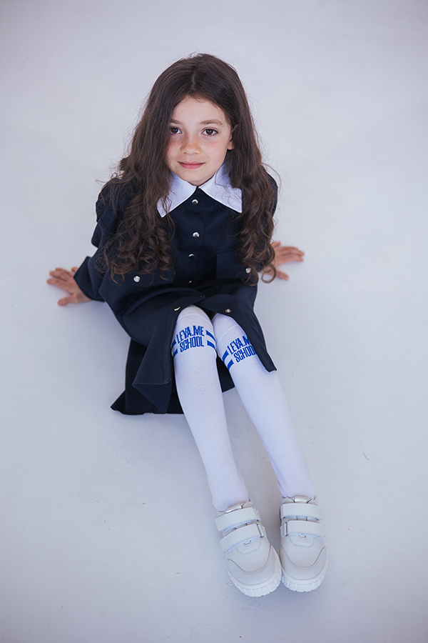 Белые школьные гольфы для девочки