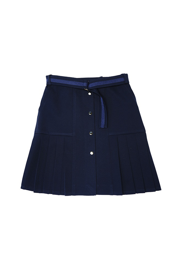 Синяя школьная юбка для девочки