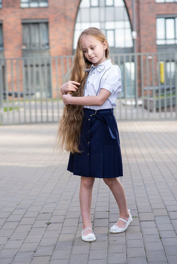 с плиссированными вставками