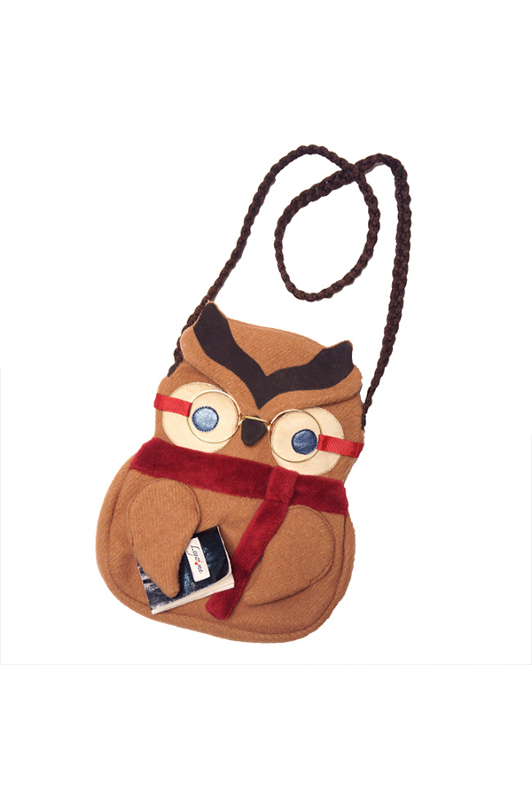 Детская сумочка в виде Умной Совы