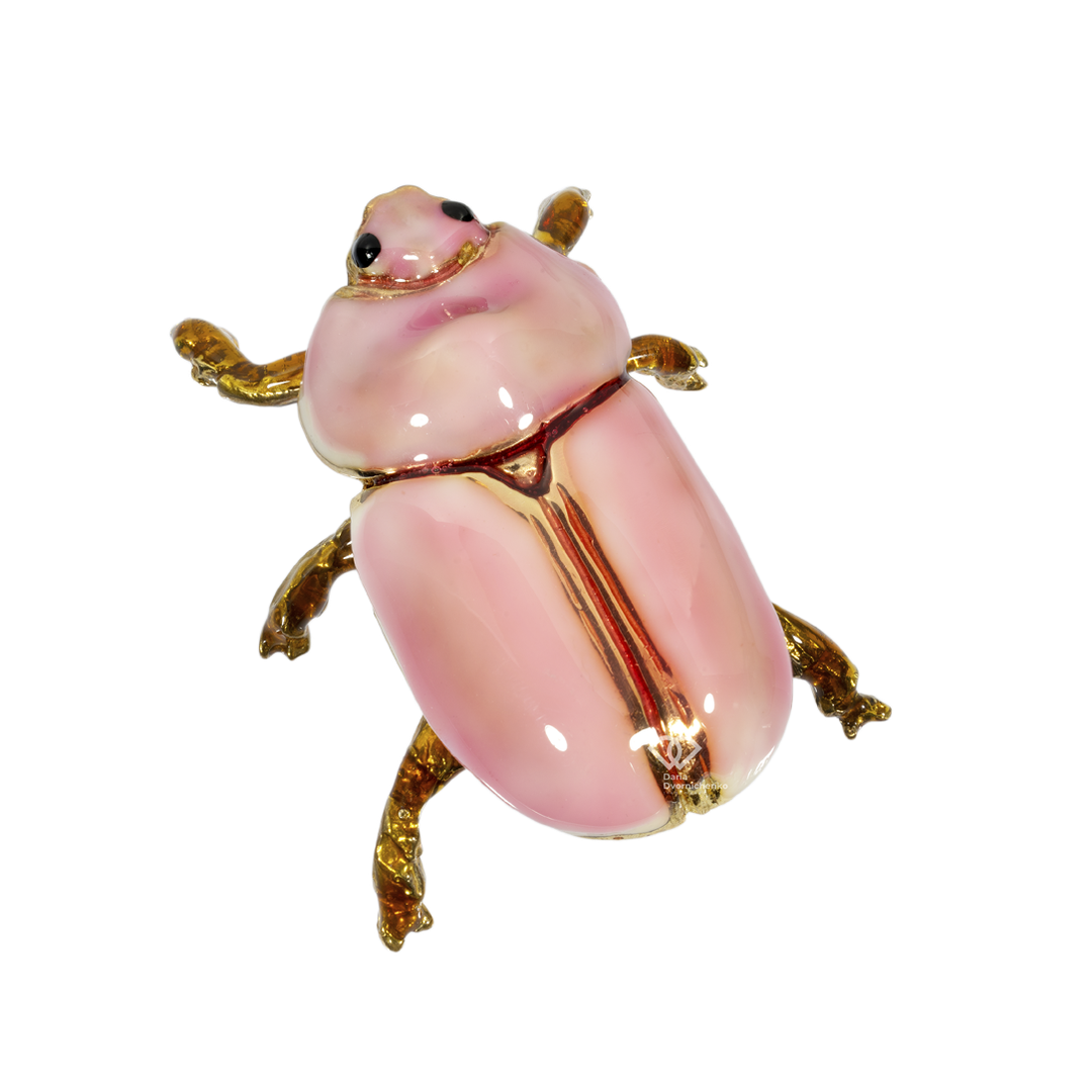 Брошь Скарабей