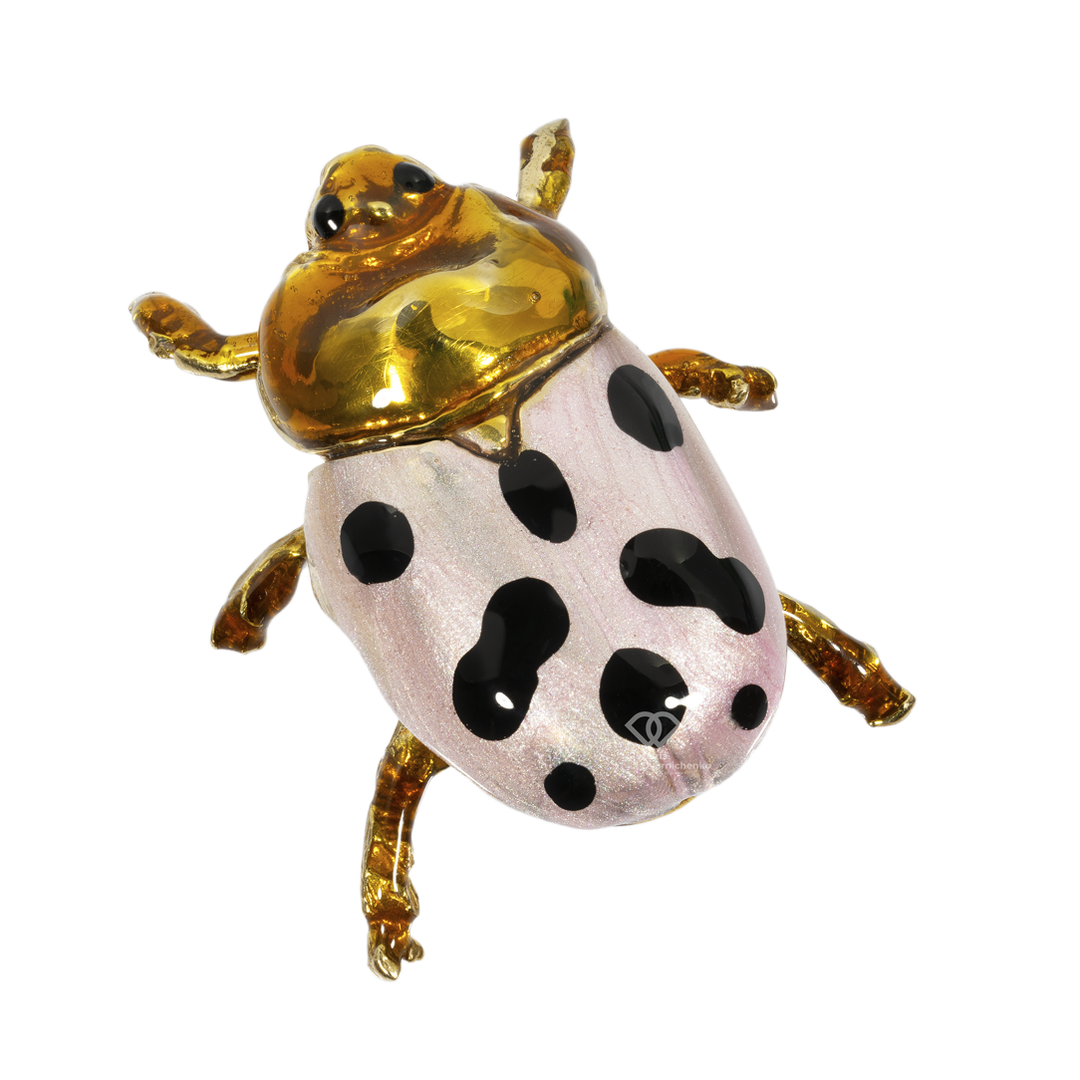 Брошь Скарабей