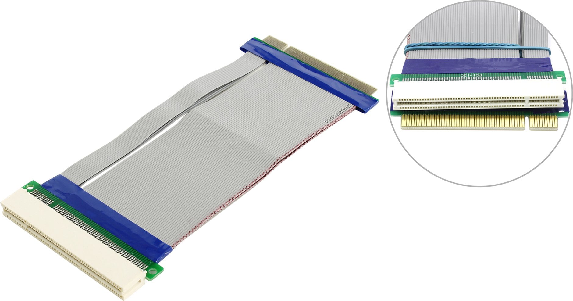 Espada <EPCI AM-PCI BF 18R> Кабель удлинительный Riser card 18см PCI M -->  PCI  F