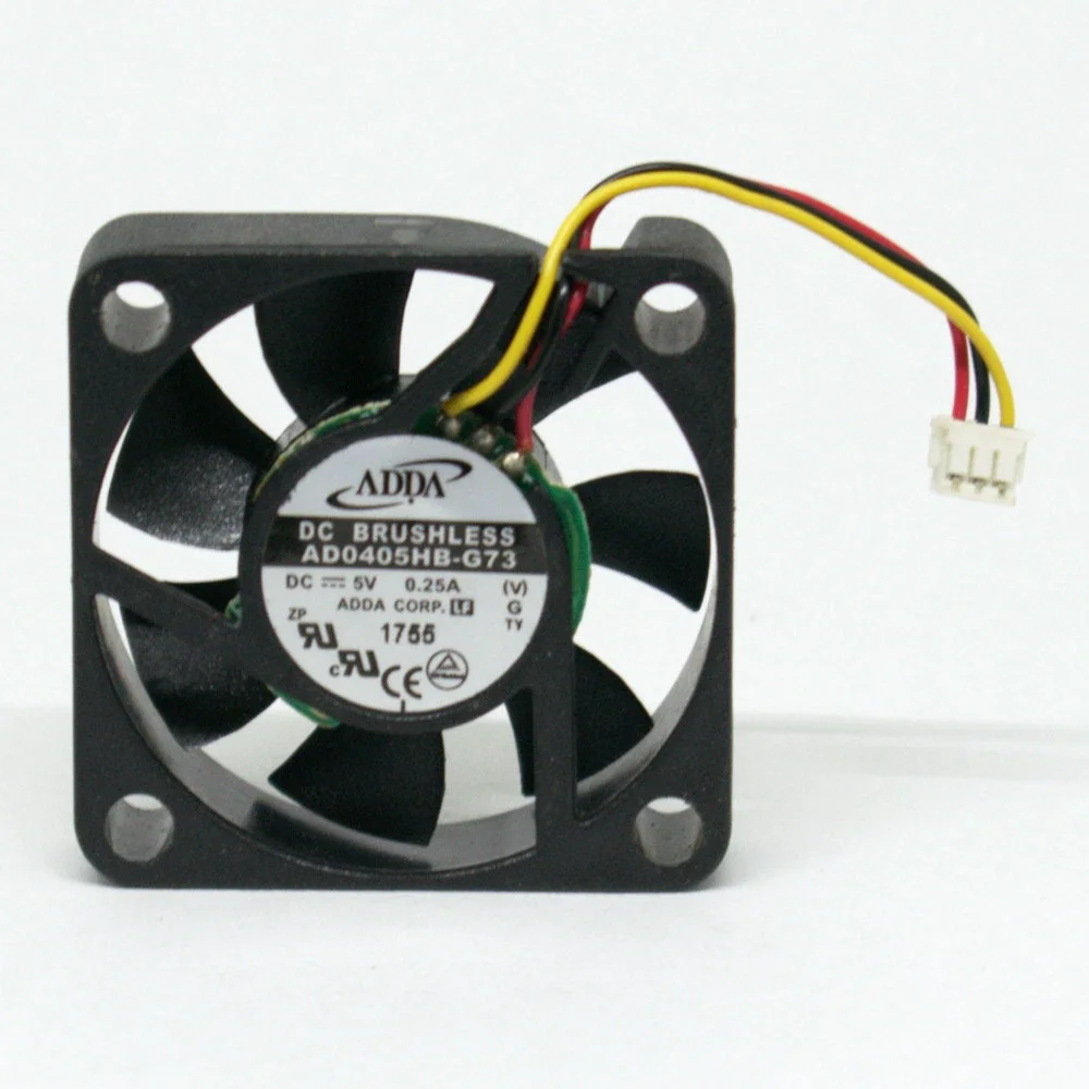 Вентилятор Adda AD0412HB-G73, 40x40x10мм, 12VDC, 0.10A, 3-pin