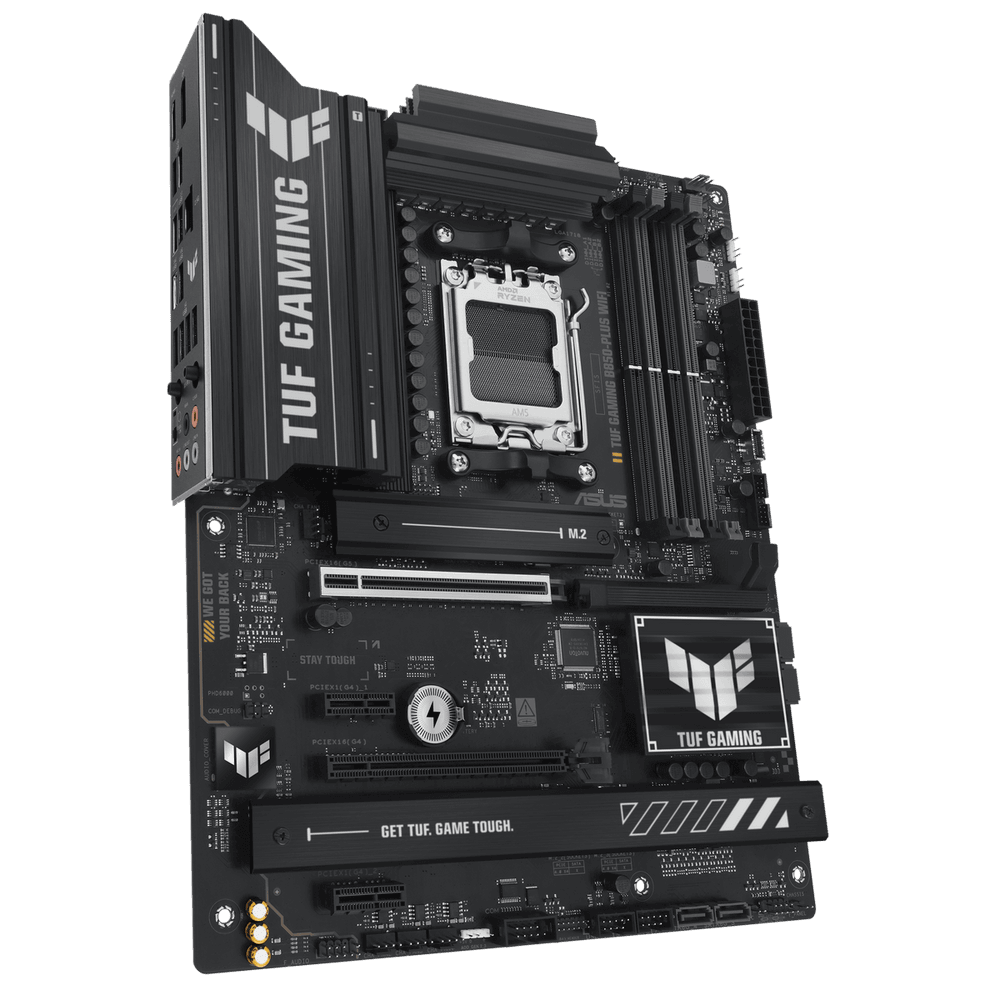 Материнская плата ASUS Bad Pack TUF GAMING B850-PLUS WIFI AM5 ATX 4xDDR5 2xPCIEx16 2xPCIEx1 3xM.2 USB-C DP HDMI 2.5GLAN  Wi-Fi 7 bp