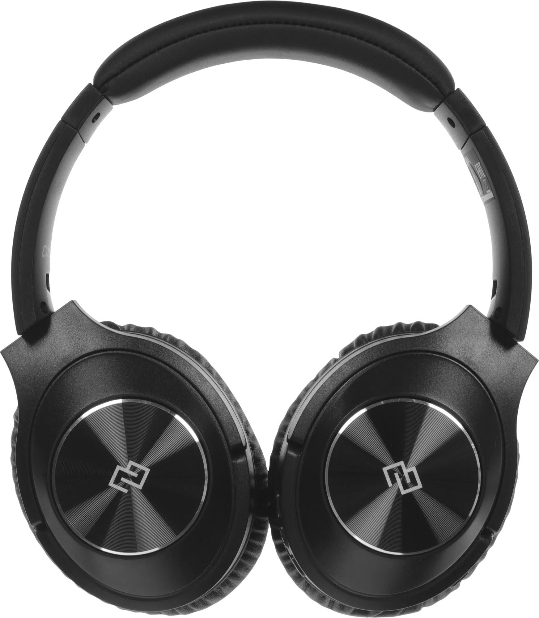 Беспроводные/проводные наушники Digma BT-20 ANC черный, накладные, Bluetooth + проводной, активное шумоподавление, складная конструкция, до 15 ч