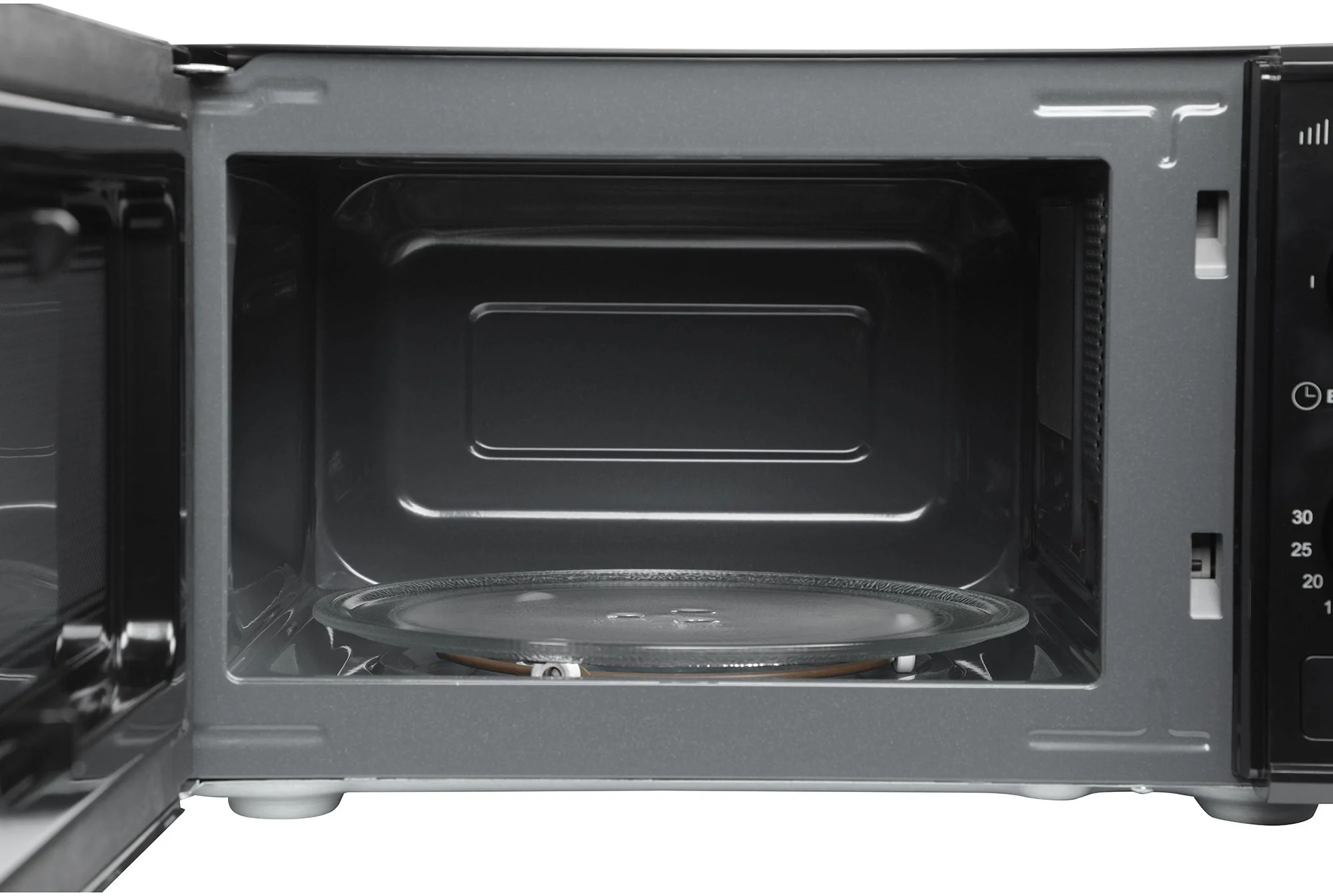 Микроволновая печь Hyundai HYM-M2045 черный, 20 л, 700 Вт, переключатели - поворотный механизм