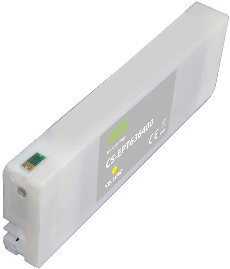 Картридж струйный Cactus CS-EPT636400 T6364 желт.пигм. (700мл) для Epson Stylus PRO 7700/7890/7900/9700 с чипом