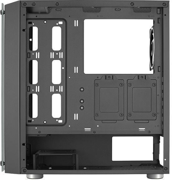 Корпус Aerocool Skribble черный ATX 3x120mm 4x140mm 2xUSB3.0 audio bott PSU [SKRIBBLE-G-BK-V1]