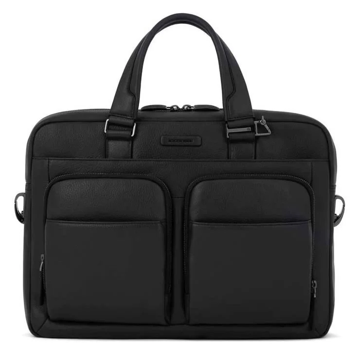 Сумка мужская Piquadro Modus Special CA2849MOS/N с отделением для ноутбука 14" черная натур.кожа