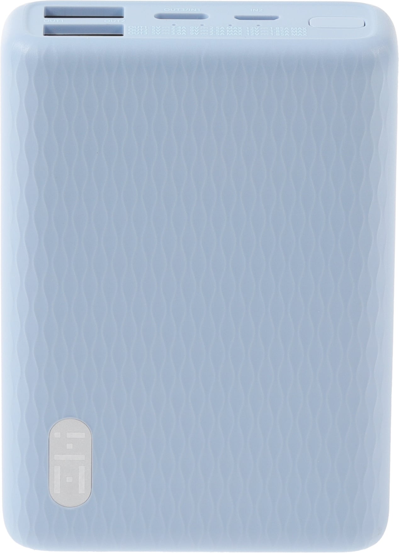 Мобильный аккумулятор ZMI QB817 10000mAh QC3.0/PD3.0 22.5W 3A 2xUSB-A/USB-C голубой (QB817 BLUE)