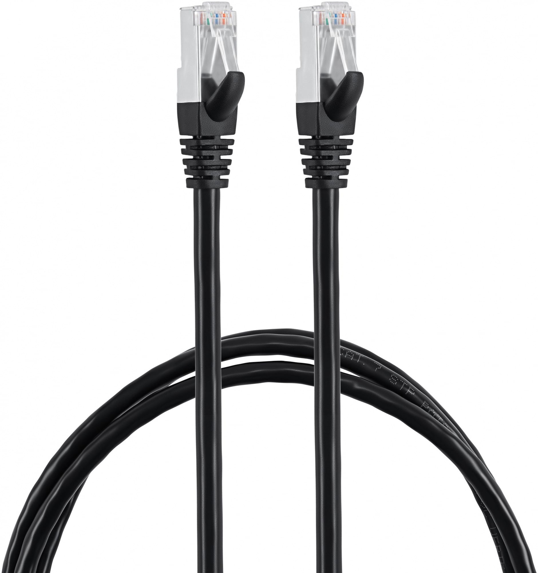Патч-корд Buro BU-7-1.5M STP 4 пары cat.7 CCA molded 1.5м черный RJ-45 (m)-RJ-45 (m)
