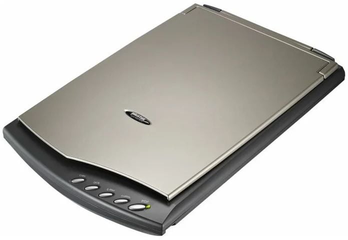 Сканер планшетный Plustek OpticSlim 2610 Pro (0319TS) A4 серый/черный