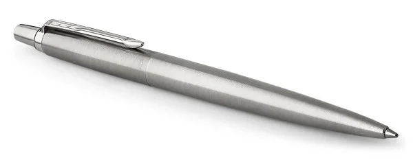 Ручка шариковая Parker Jotter Core K61 (1953205) Stainless Steel CT M син. черн. блистер