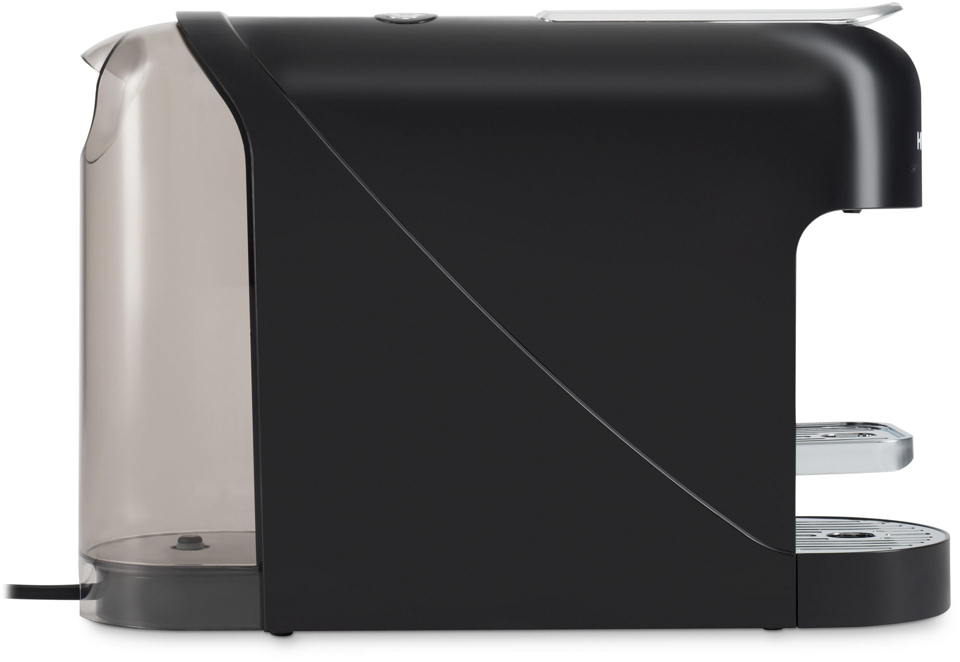 Кофеварка капсульная Hyundai HEM-2121 черный, исп. кофе - капсулы Nespresso, 0.9 л, 1400 Вт, 20 Бар.