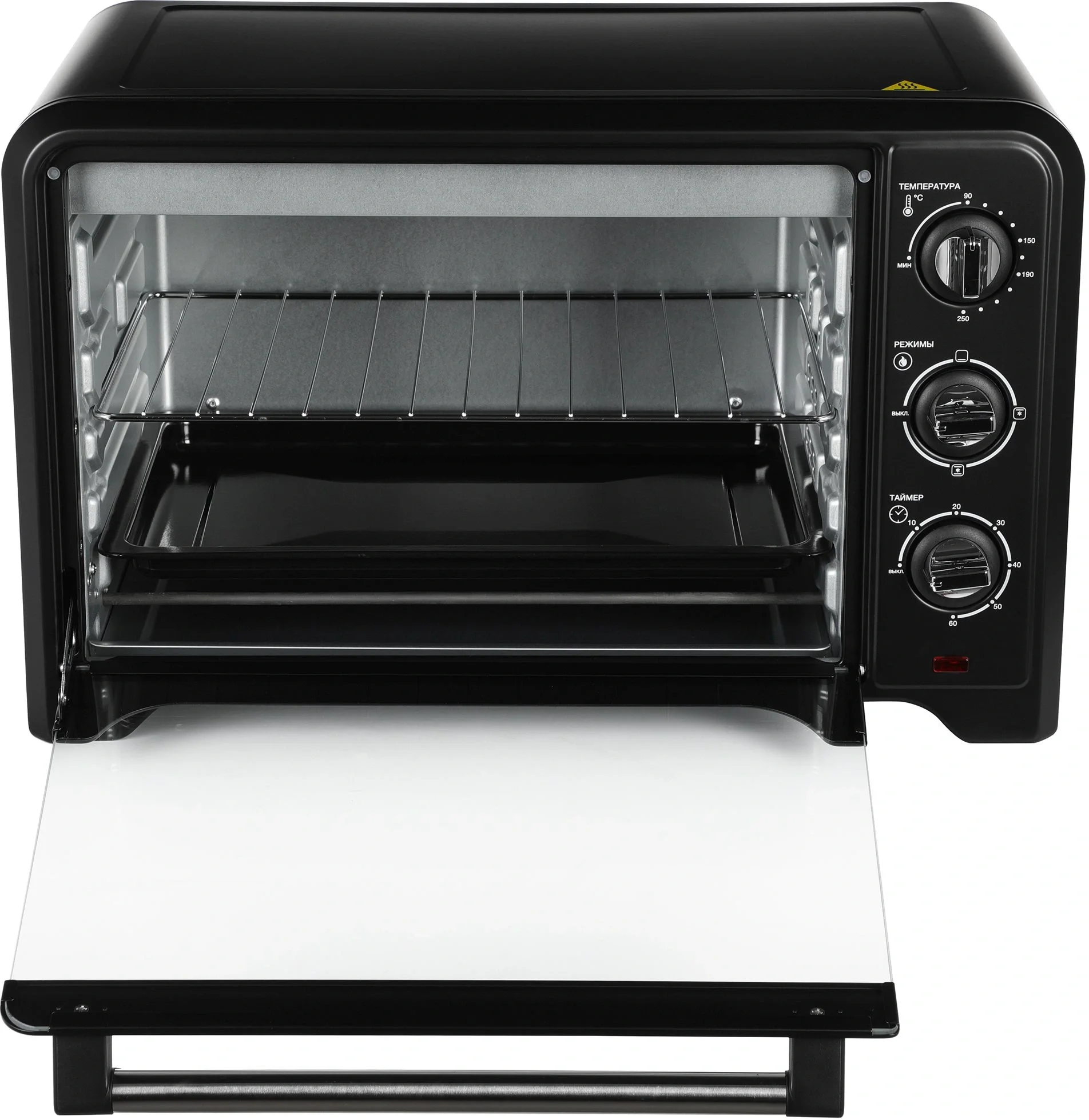 Мини-печь Hyundai MIO-HY092 35л. 1600Вт черный