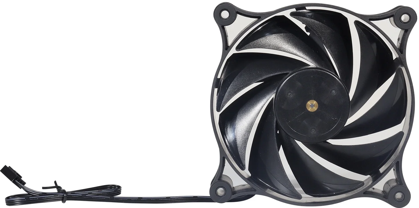 Вентилятор для корпуса Digma DFAN120PWM-2BK черный, 120 мм, 2200 об/мин, 37 дБ, 4 pin